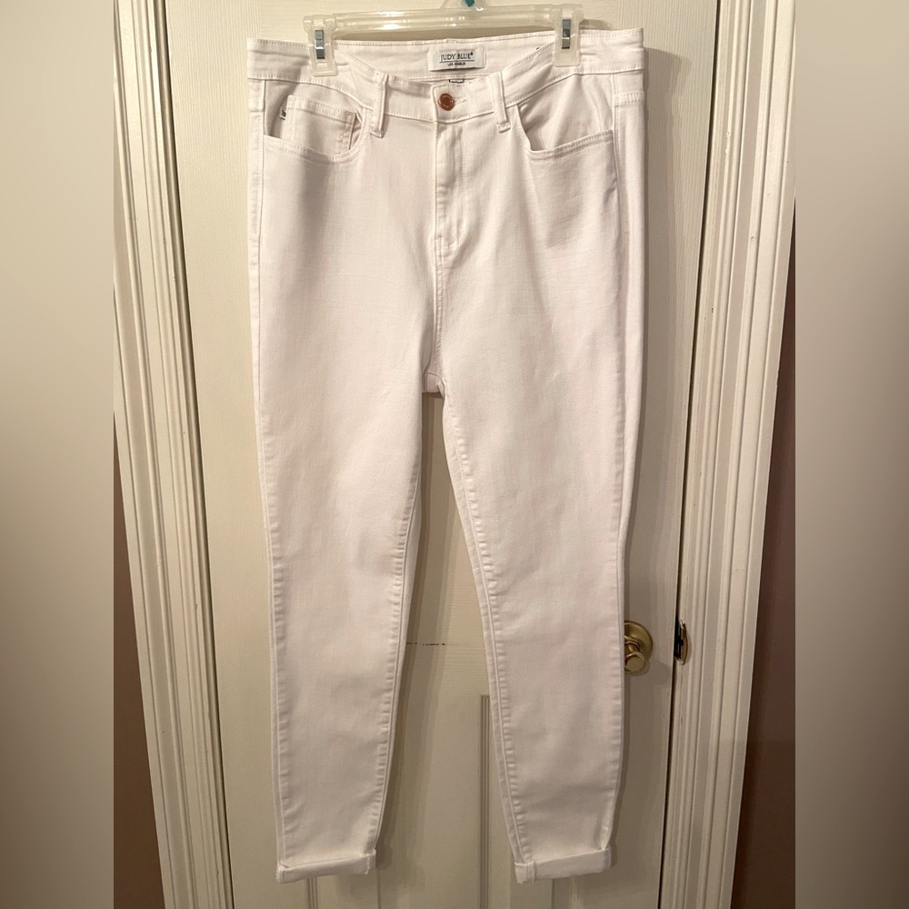 Judy Blue True White Skinny Jeans Classic Style
